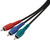 Zenith VC1012COMPON Video Cable, Black Sheath, 12 ft L [SKU: ORG6317689]