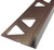 M-D 31353 Tile Edge, 96 in L, 3/8 in W, Aluminum, Bronze [SKU: ORG8832180]