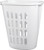 Sterilite 12568006 Open Laundry Hamper, 2.3 bu Capacity, White, 14-3/8 in W, 21-7/8 in H, 21 in D [SKU: ORG4386991]