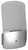 AmerTac Ola Series NL-OLAA-N Curved Night Light, 120 V, 0.5 W, LED Lamp, Bright White Light, 3 Lumens, 5000 K Color Temp [SKU: ORG7231459]