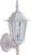 Boston Harbor AL8041-WH3L Outdoor Wall Lantern, 120 V, 60 W, A19 or CFL Lamp, Aluminum Fixture, White [SKU: ORG3563764]