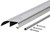 M-D TH153 69698 Bumper Threshold, 72 in L, 4 in W, Aluminum, Mill [SKU: ORG3593753]