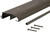 M-D TH153 69709 Bumper Threshold, 72 in L, 4 in W, Aluminum, Bronze [SKU: ORG8928947]