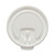 Lift Back and Lock Tab Cup Lids for Foam Cups, Fits 8 oz Cups, White, 2,000/Carton [SKU: SCCDLX8R]
