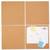 Cork Tile Panels, Brown, 12 x 12, 4/Pack [SKU: UNV43404]