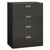 Brigade 600 Series Lateral File, 4 Legal/Letter-Size File Drawers, Charcoal, 42" x 18" x 52.5 [SKU: HON694LS]