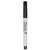 Ultra Fine Tip Permanent Marker, Extra-Fine Needle Tip, Black, 5/Pack [SKU: SAN37665PP]