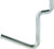 CRAWFORD 14215 Peg Hook, Silver [SKU: ORG7001530]