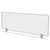 Trento Line Dividing Panel, Polycarbonate, 47.13w x 1.75d x 15.5h, Translucent [SKU: LITTR721]