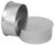 Imperial GV0734 Round End Cap, 5 in Connection, Galvanized [SKU: ORG1639848]