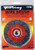 Forney 72788 Wire Wheel Brush, 4 in Dia, 5/8-11 Arbor/Shank, 0.012 in Dia Bristle, Carbon Steel Bristle [SKU: ORG8912537]