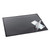 Lift-Top Pad Desktop Organizer, with Clear Overlay, 31 x 20, Black [SKU: AOP41200S]