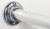 Zenna Home NeverRust Series AL500S Shower Rod, 60 in OAL, 1 in Dia, Aluminum, Chrome [SKU: ORG1503713]