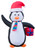 Hometown Holidays 90519 Inflatable Bear Moose Penguin, 4 ft H, Black/Brown/Green/Red/White, LED Bulb [SKU: ORG4240578]