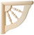 Waddell CB737 Spindle Bracket, Hardwood, Natural [SKU: ORG7147135]
