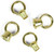 Jandorf 60243 Lamp Loop Assortment, Brass [SKU: ORG3404589]
