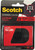 Scotch RF6731 Fastener, 1 in W, 3 in L, Black, 10 lb, Acrylic Adhesive [SKU: ORG4399705]