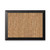 Natural Cork Bulletin Board, 24x18, Cork/Black [SKU: BVCSF0422581012]