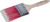Linzer WC 1160-4 Paint Brush, 4 in W, 3-1/2 in L Bristle, Polyester Bristle, Beaver Tail Handle [SKU: ORG5357587]