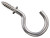 National Hardware N119-730 Cup Hook, Steel, Nickel [SKU: ORG7183361]