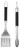 Weber Precision Series 6771 Grill Tongs and Spatula Set, Stainless Steel Blade, Stainless Steel, Rubber Handle [SKU: ORG9509035]