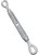 National Hardware 3270BC Series N177-428 Turnbuckle, 2700 lb Working Load, 5/8 in Thread, Eye, Eye, 9 in L Take-Up [SKU: ORG7183460]