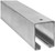 National Hardware N105-676 Box Rail, Steel, Galvanized, 1-57/64 in W, 2-13/32 in H, 6 ft L [SKU: ORG1413046]