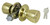 Prosource Mobile Home Entry Lockset, Polished Brass [SKU: ORG7112683]
