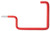 National Hardware 2155BC N271-013 Storage Screw Hook, 15 lb, Steel, Red [SKU: ORG7179252]