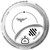 FIRST ALERT 9120B6CP Smoke Alarm, 120 V, Ionization Sensor, 85 dB [SKU: ORG5831433]