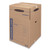 SmoothMove Wardrobe Box, Regular Slotted Container (RSC), 24" x 24" x 40", Brown/Blue, 3/Carton [SKU: FEL7711001]