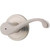 Kwikset Signature Series 730CHL15RCLRCSBX Privacy Lever, 4-7/32 in L Lever, Satin Nickel [SKU: ORG0990341]