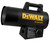 DeWALT F340750 Portable Heater, 20 lb Fuel Tank, Propane, 60,000 Btu/hr BTU, 1500 sq-ft Heating Area, Black [SKU: ORG3312857]