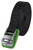 Nite Ize CJWR18-09-R6 Tie-Down Strap, 1 in W, 18 ft L, Polypropylene, Black/Lime, 700 lb [SKU: ORG1192020]