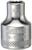 DeWALT DWMT74187OSP Hand Socket, 1/4 in Socket, 3/8 in Drive, 12-Point, Vanadium Steel, Polished Chrome [SKU: ORG7515455]