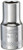 DeWALT DWMT86103OSP Hand Socket, 6 mm Socket, 1/4 in Drive, 6-Point, Vanadium Steel, Polished Chrome [SKU: ORG7518657]