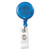 Translucent Retractable ID Card Reel, 30" Extension, Blue, 12/Pack [SKU: AVT75472]