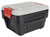 Rubbermaid ActionPacker RMAP080000 Storage Box, Plastic, Black, 19 in L, 14.1 in W, 12.1 in H [SKU: ORG6206064]