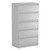 Lateral File, 5 Legal/Letter/A4/A5-Size File Drawers, Light Gray, 36" x 18.63" x 67.63 [SKU: ALEHLF3667LG]