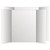 Two Cool Tri-Fold Poster Board, 36 x 48, White/White, 6/Carton [SKU: GEO26790]
