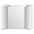 Two Cool Tri-Fold Poster Board, 28 x 40, White/White, 12/Carton [SKU: GEO27136]