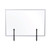 Protector Series Glass Aluminum Desktop Divider, 47.2 x 0.16 x 35.4, Clear [SKU: BVCGL08019101]