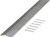 M-D 66092 Carpet Trim, 36 in L, 1.38 in W, Smooth Surface, Aluminum, Silver [SKU: ORG9144890]