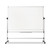 Earth Silver Easy Clean Revolver Dry Erase Board,48x70, White, Steel Frame [SKU: BVCRQR0521]