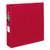 Durable Non-View Binder with DuraHinge and Slant Rings, 3 Rings, 2" Capacity, 11 x 8.5, Red [SKU: AVE27203]