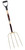 GARANT G0415DU Mushroom Fork, 4 -Tine, Steel Tine, Gold, 30 in L Handle [SKU: ORG3098282]