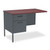 Metro Classic Series Workstation Return, Left, 42w x 24d x 29.5h, Mahogany/Charcoal [SKU: HONP3236LNS]