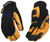 KincoPro 102HK-L Safety Gloves, Men's, L, Wing Thumb, Hook and Loop Cuff, Polyester/Spandex Back, Gold [SKU: ORG8635096]