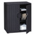 Rough n Ready Storage Cabinet, Two-Shelf, 36w x 22d x 46h, Black [SKU: ICE92561]
