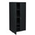 Rough n Ready Storage Cabinet, Four-Shelf, 36w x 22d x 72h, Black [SKU: ICE92571]